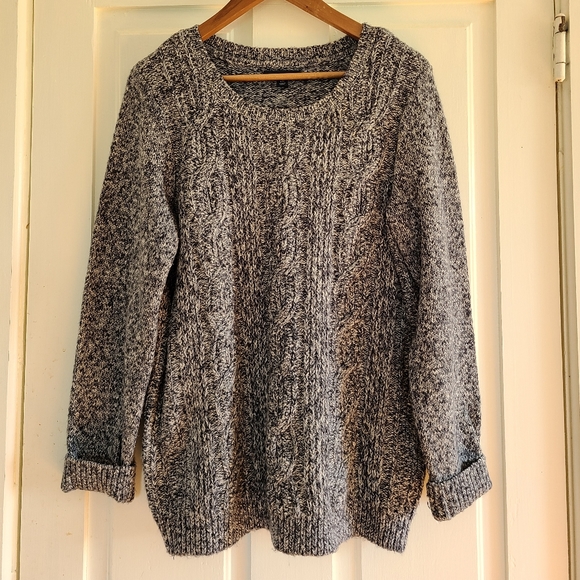 Tommy Hilfiger - Grey knit sweater - Picture 11 of 12